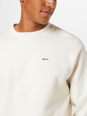 Sweat-shirt 'Briggs' NN07 en blanc