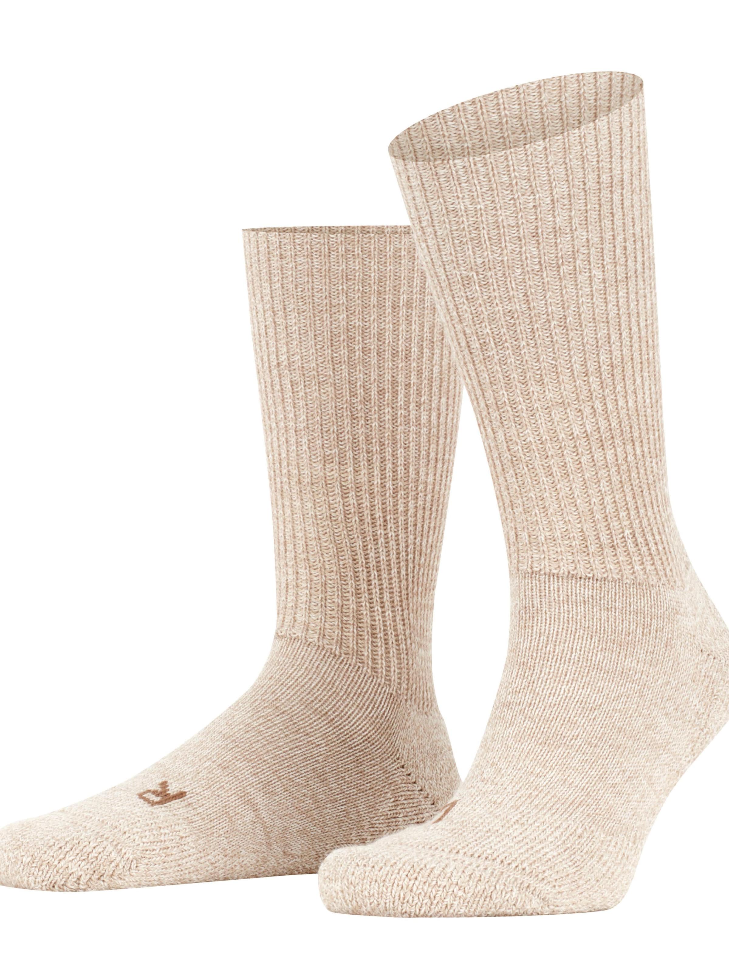 FALKE Socks 'Walkie Ergo' in Beige: front