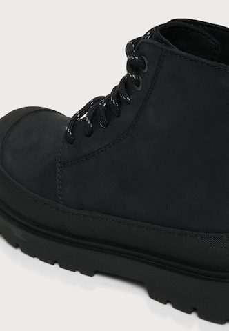 BIRKENSTOCK Μποτάκι με κορδόνια 'Prescott' σε μαύρο