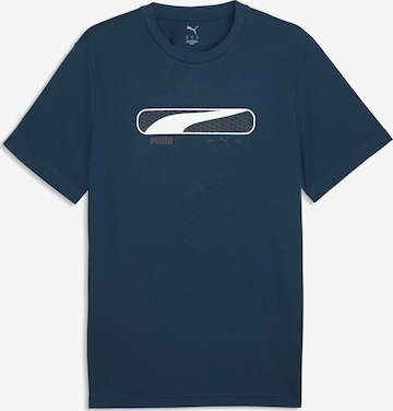 PUMA T-Shirt in Blau: Vorderseite