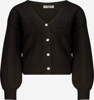 Deeluxe Knit Cardigan 'Dofri' in Black: front