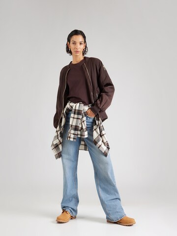 G-STAR Μπλουζάκι 'Nifous' σε καφέ