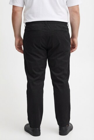 Men Plus Regular Trousers in Black