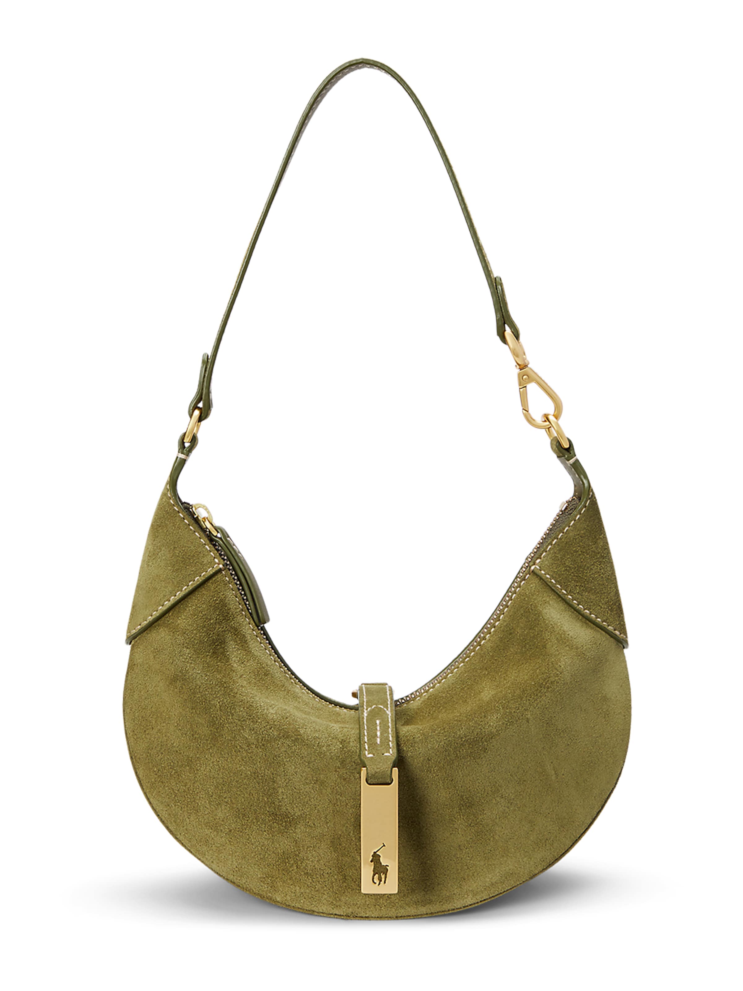 Polo Ralph Lauren Τσάντα ώμου σε πράσινο: μπροστά