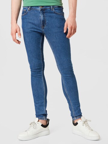 Dr. Denim Skinny Jeans 'Chase' i blå: framsida