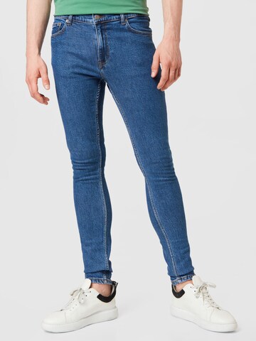 Dr. Denim Skinny Jeans 'Chase' in Blauw: voorkant