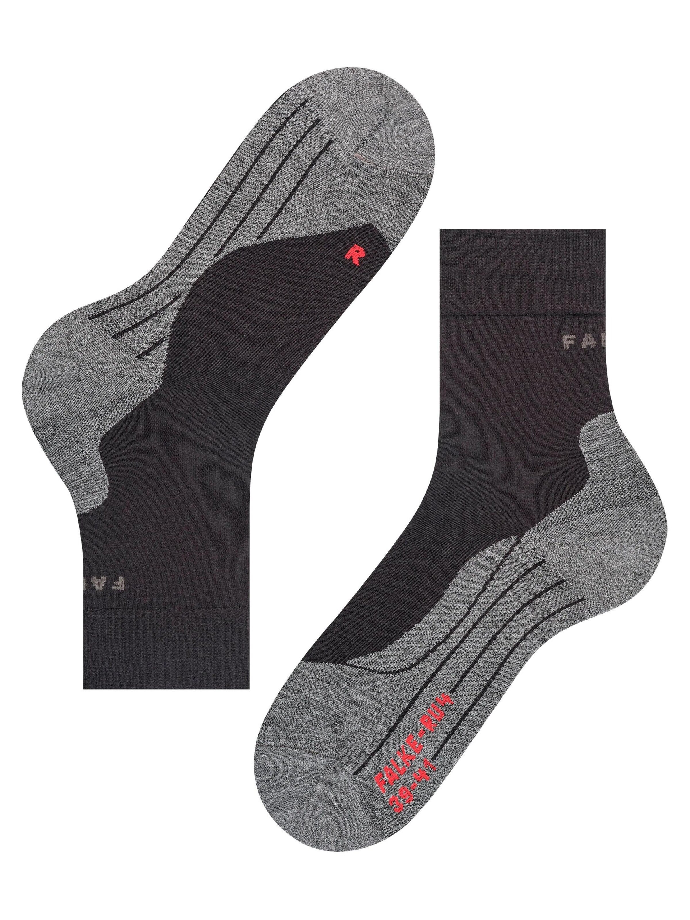 FALKE Athletic Socks 'RU4 Endurance' in Black