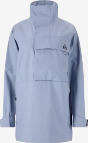 SOS Weatherproof jacket 'Matterhorn W Long Shell Anorak' in Blue: front