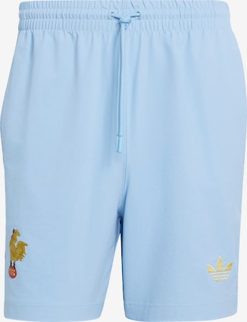 Regular Pantalon de sport 'FFR 120Y' ADIDAS PERFORMANCE en bleu : devant