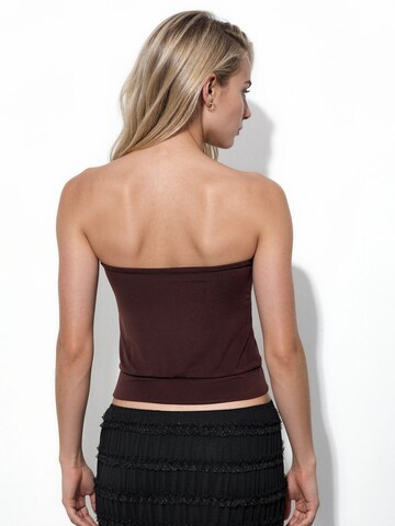 Busem Top in Braun