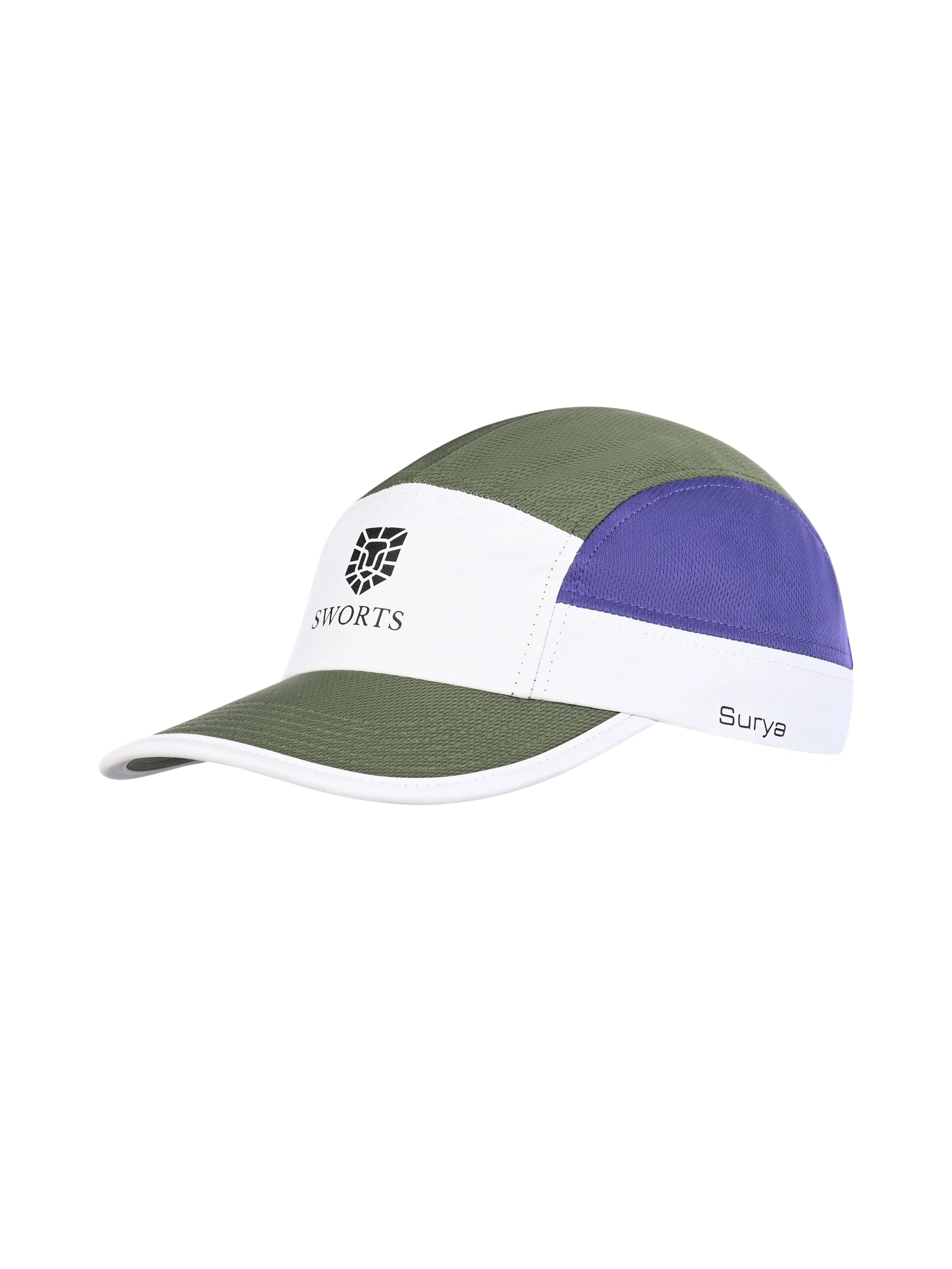 SWORTS Athletic Cap 'SURYA' in White: front
