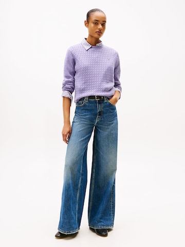 TOMMY HILFIGER Sweater in Purple