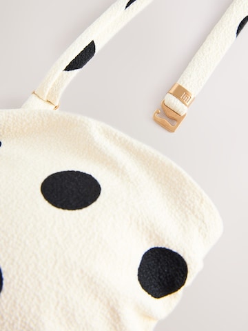 Balconnet Maillot de bain modelant Next en blanc