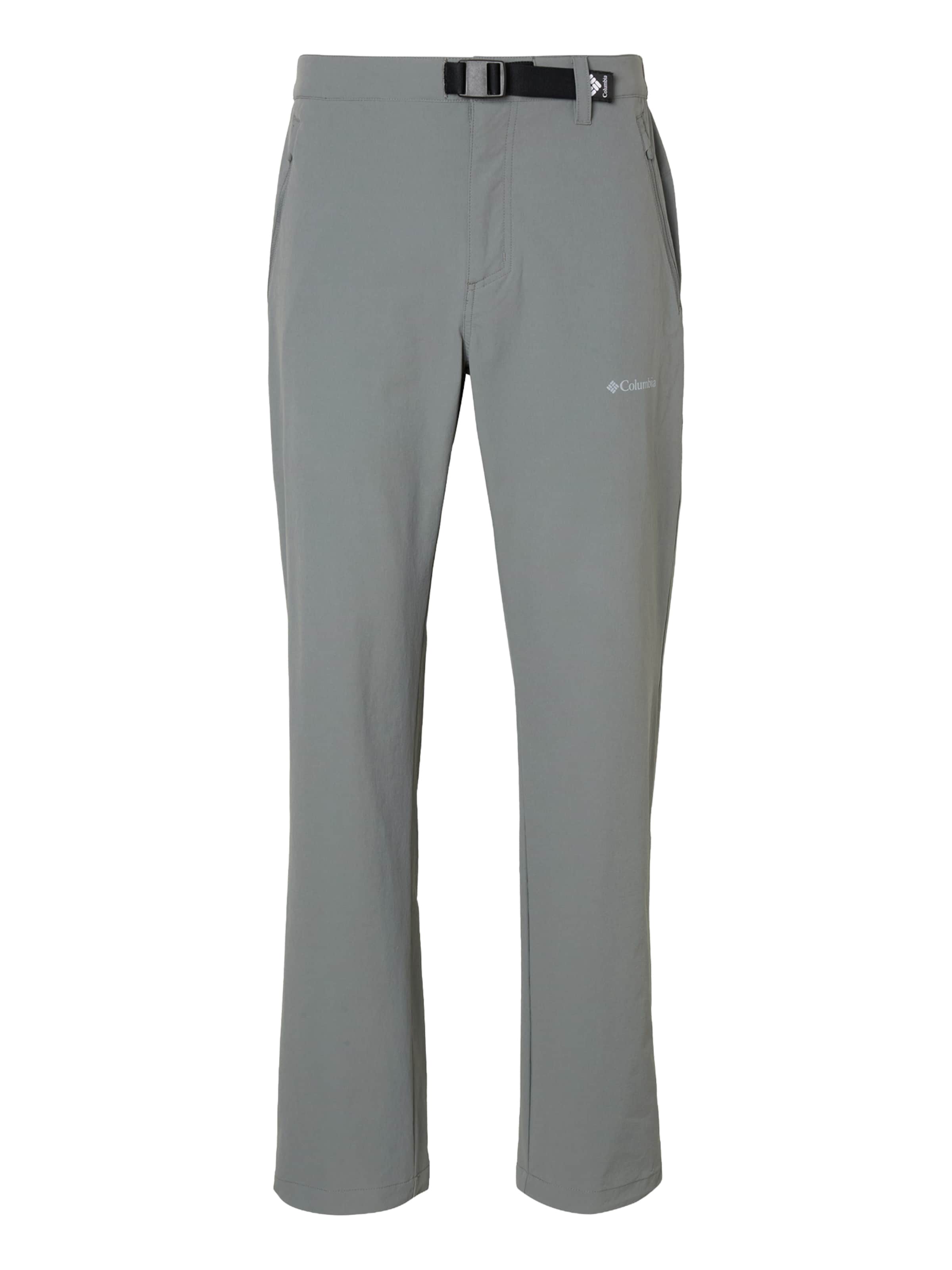 COLUMBIA Normální Outdoorové kalhoty 'Essential Hike™ 365' – šedá: přední strana