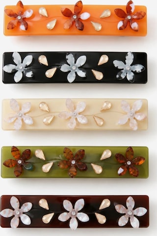 Emilie collection Hair jewelry 'Haarspeld' in Mixed colours: front