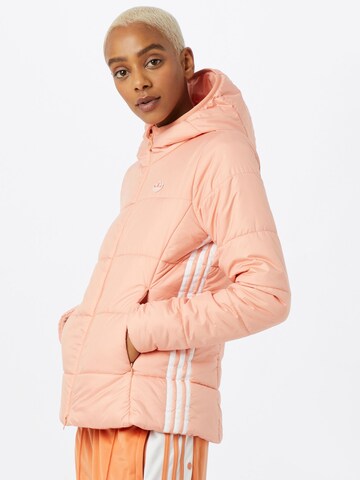 ADIDAS ORIGINALS Winter Jacket in Orange: front