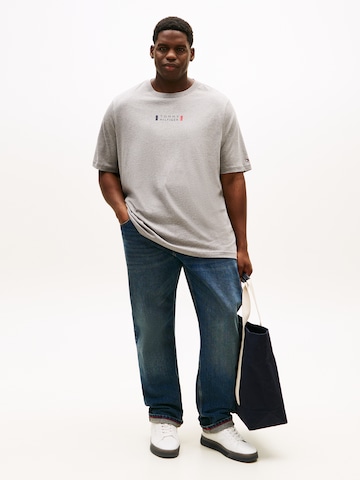Tommy Hilfiger Big & Tall T-Shirt 'BRAND LOVE' in Grau