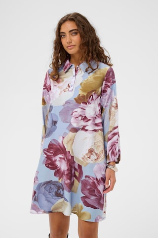 CULTURE Kjole 'CUmagna' i blå: forside