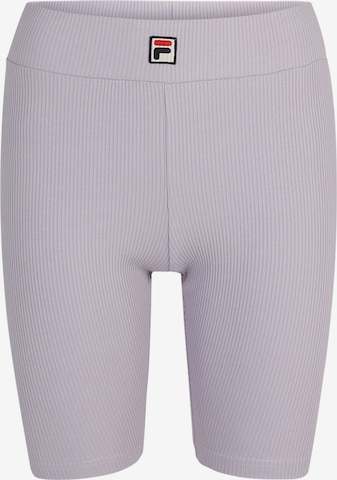 purpurinė FILA Siauras Sportinės kelnės 'LACAPELLE': priekis