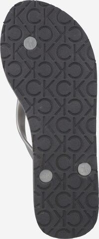 Calvin Klein T-Bar Sandals in Grey