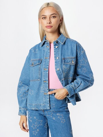 Stella Nova Between-season jacket 'Willow' in Blue: front