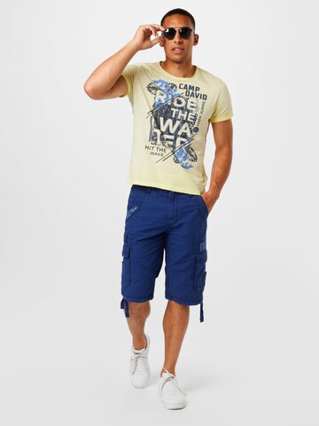 CAMP DAVID Regular Shorts in Blau