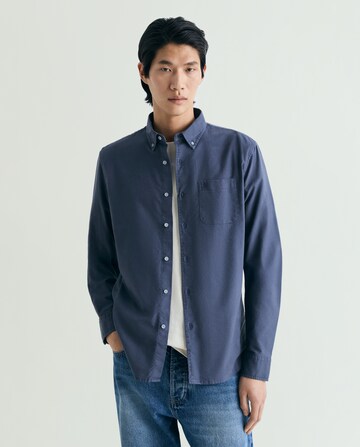 Scalpers Regularny krój Koszula 'Beach Oxford' w kolorze niebieski