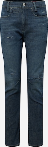 G-Star RAW Slimfit Jeans 'D-Staq' i blå: framsida
