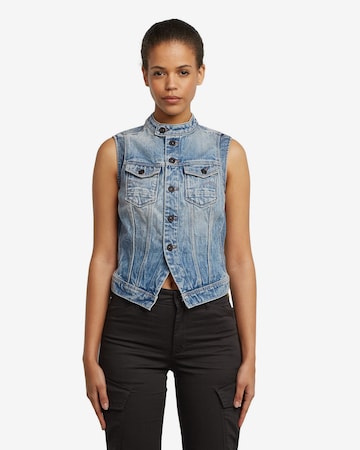 G-STAR Weste in Blue Denim ABOUT YOU