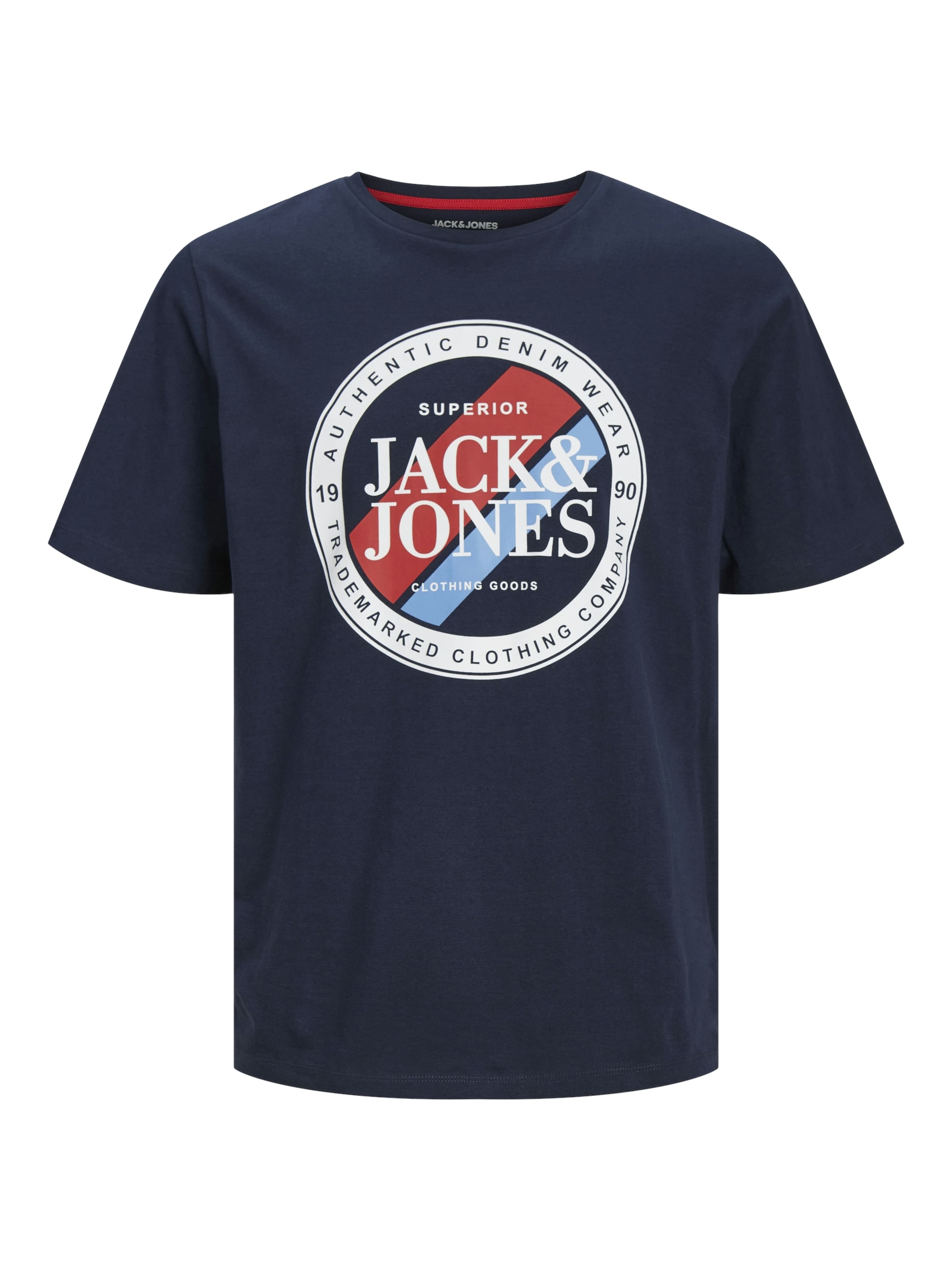 JACK & JONES Koszulka 'JJLoof' w kolorze niebieski