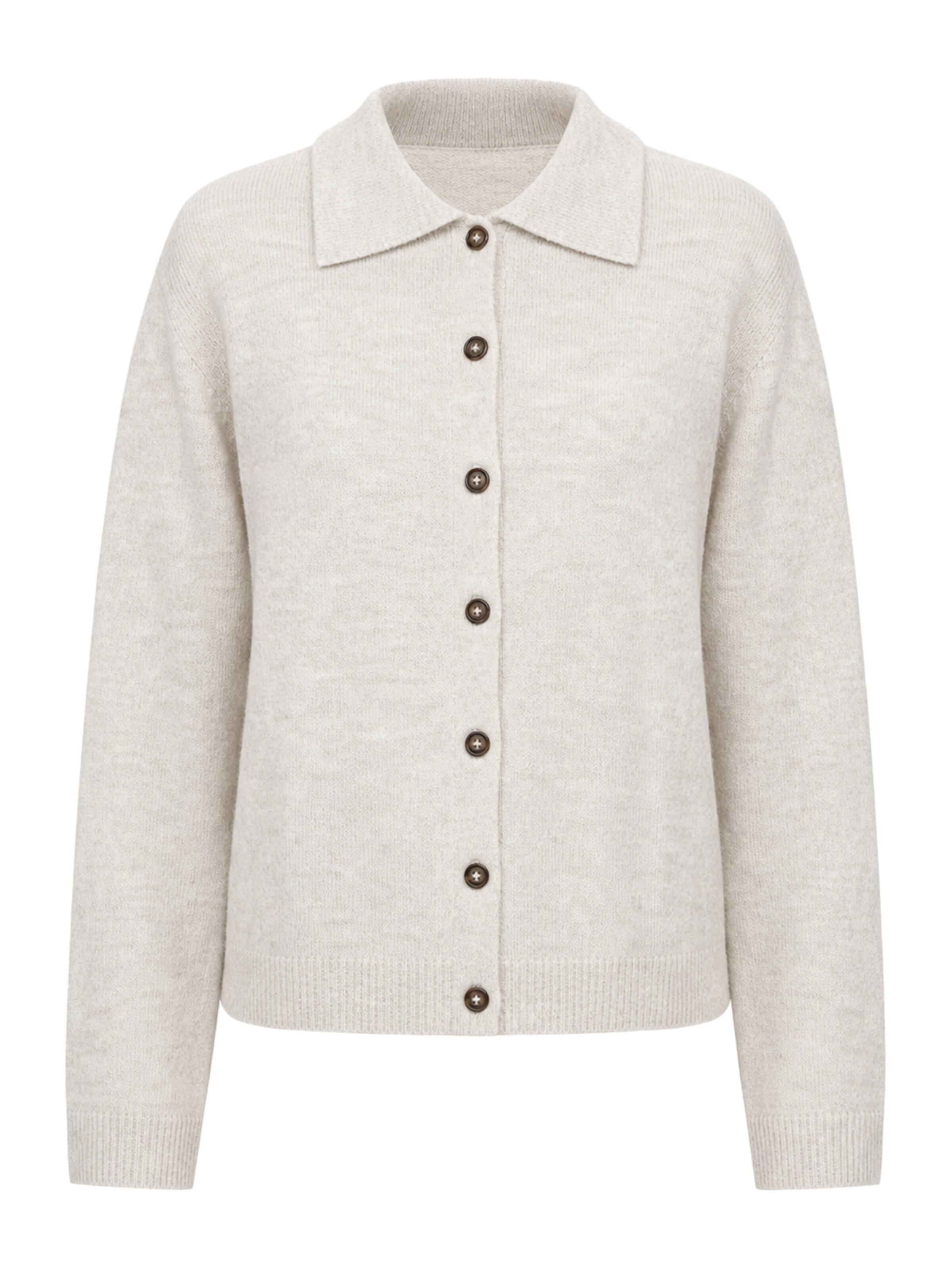 Felpa di BRAVE SOUL in bianco: frontale
