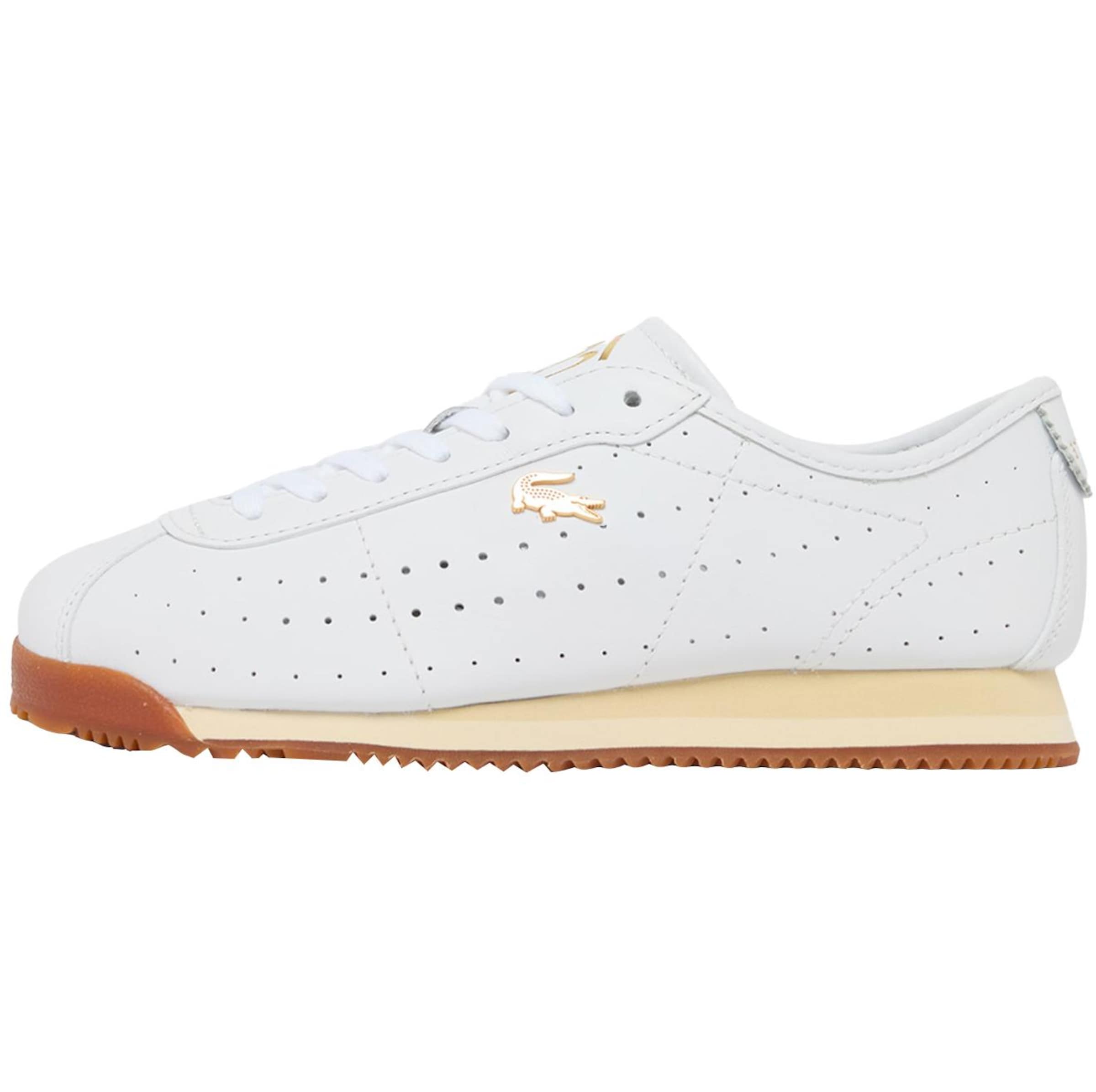 LACOSTE Sneakers 'Club-Low' in White: front