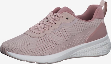 TAMARIS Låg sneaker i rosa: framsida