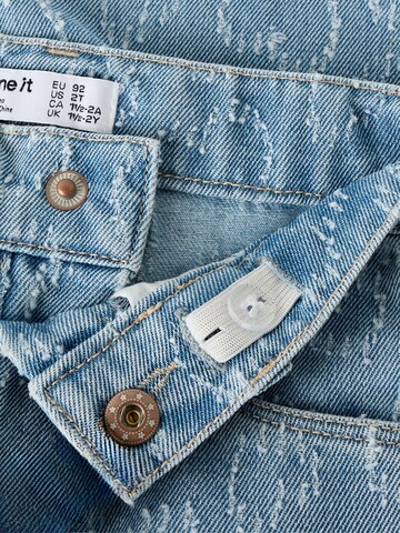 NAME IT Wide leg Jeans in Blauw