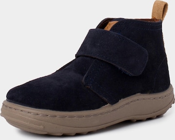 Pisamonas Laarzen in Blauw: voorkant