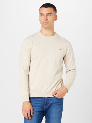 GANT Sweater in Beige: front