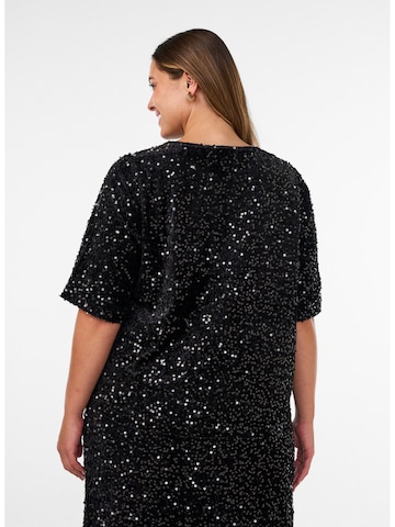 Camicia da donna 'Josefine' di Zizzi in nero
