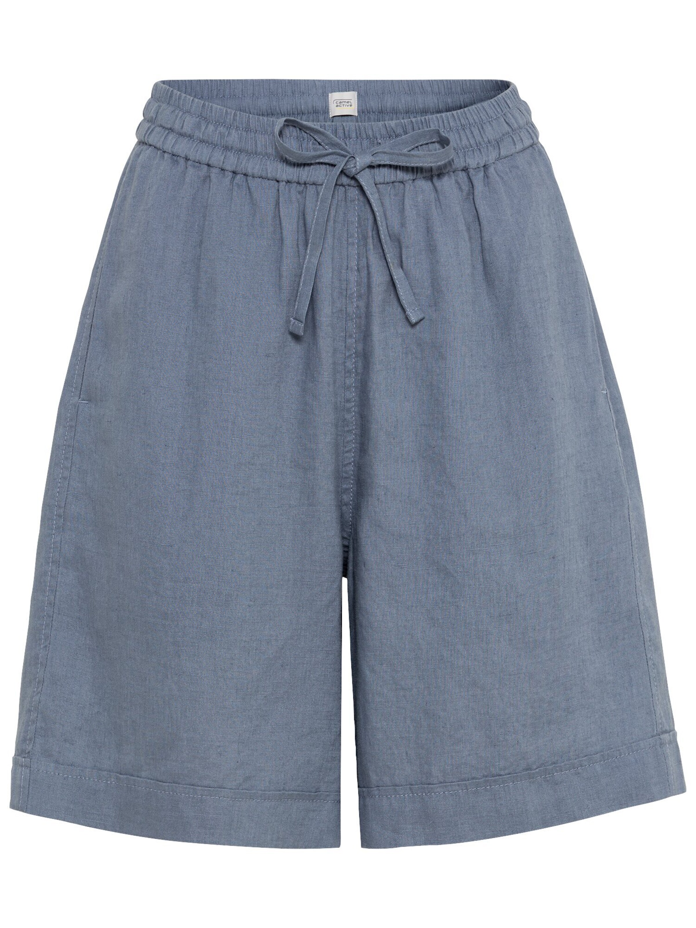 CAMEL ACTIVE Loose fit Pants in Blue: front