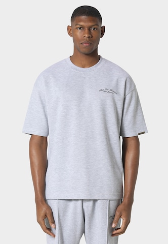 T-Shirt 'Crest' Pas De Monaco en gris