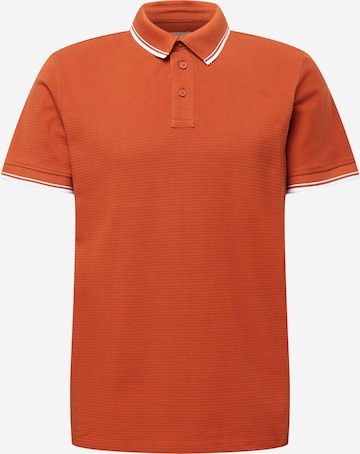 TOM TAILOR Poloshirt in Braun: predná strana