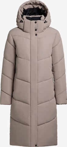 khujo Zimná bunda 'Torino4' - Sivá: predná strana