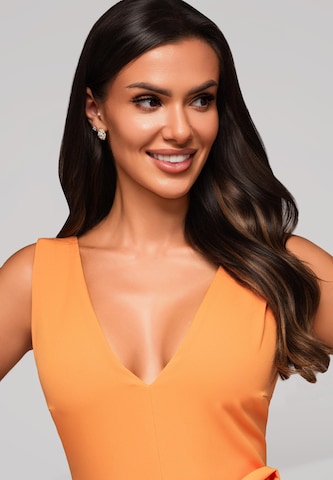 Ombre Evening dress in Orange