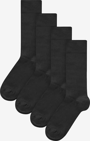 Next - Meias em preto: frente