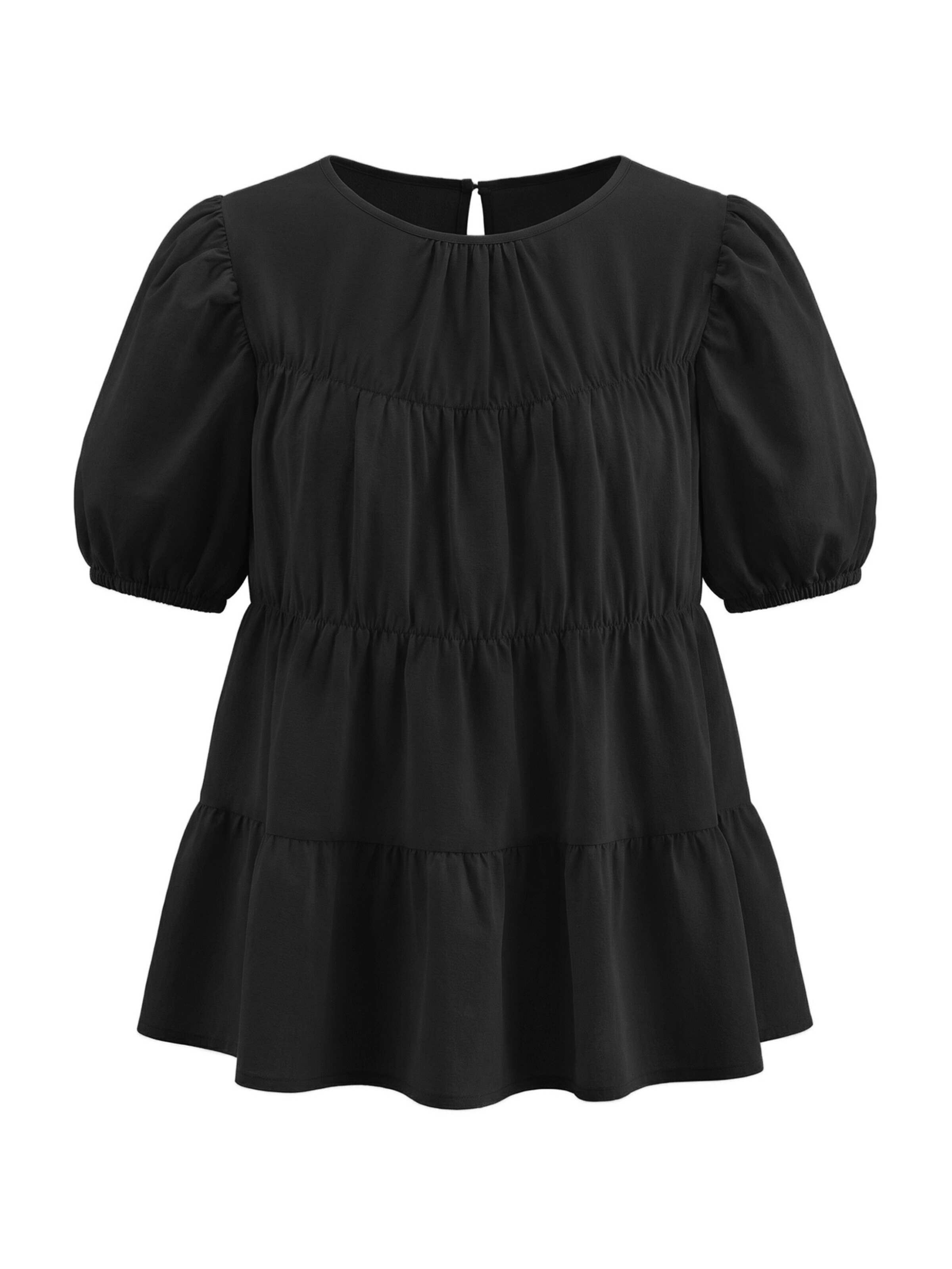 Imily Bela Blúz - fekete: elől