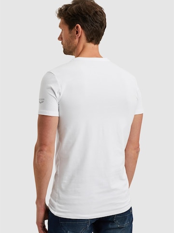 PME Legend Undertröja '2-pack basic T-shirts with V-neck' i vit