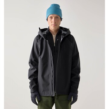 Haglöfs Outdoor jacket in Black: front