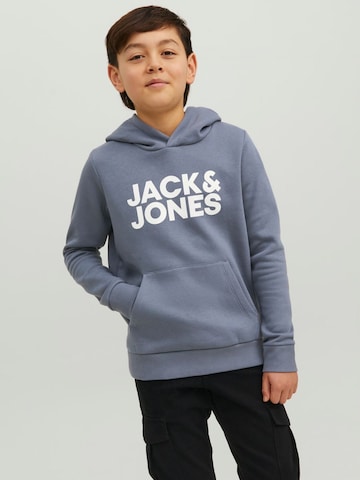 Regular fit Felpa di Jack & Jones Junior in blu: frontale