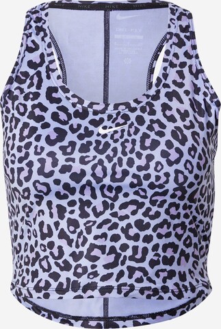 NIKE Sports top in Purple: front