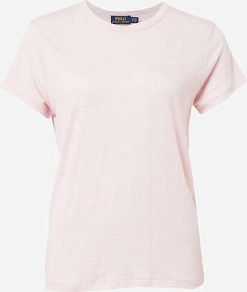 T-shirt Polo Ralph Lauren en rose : devant