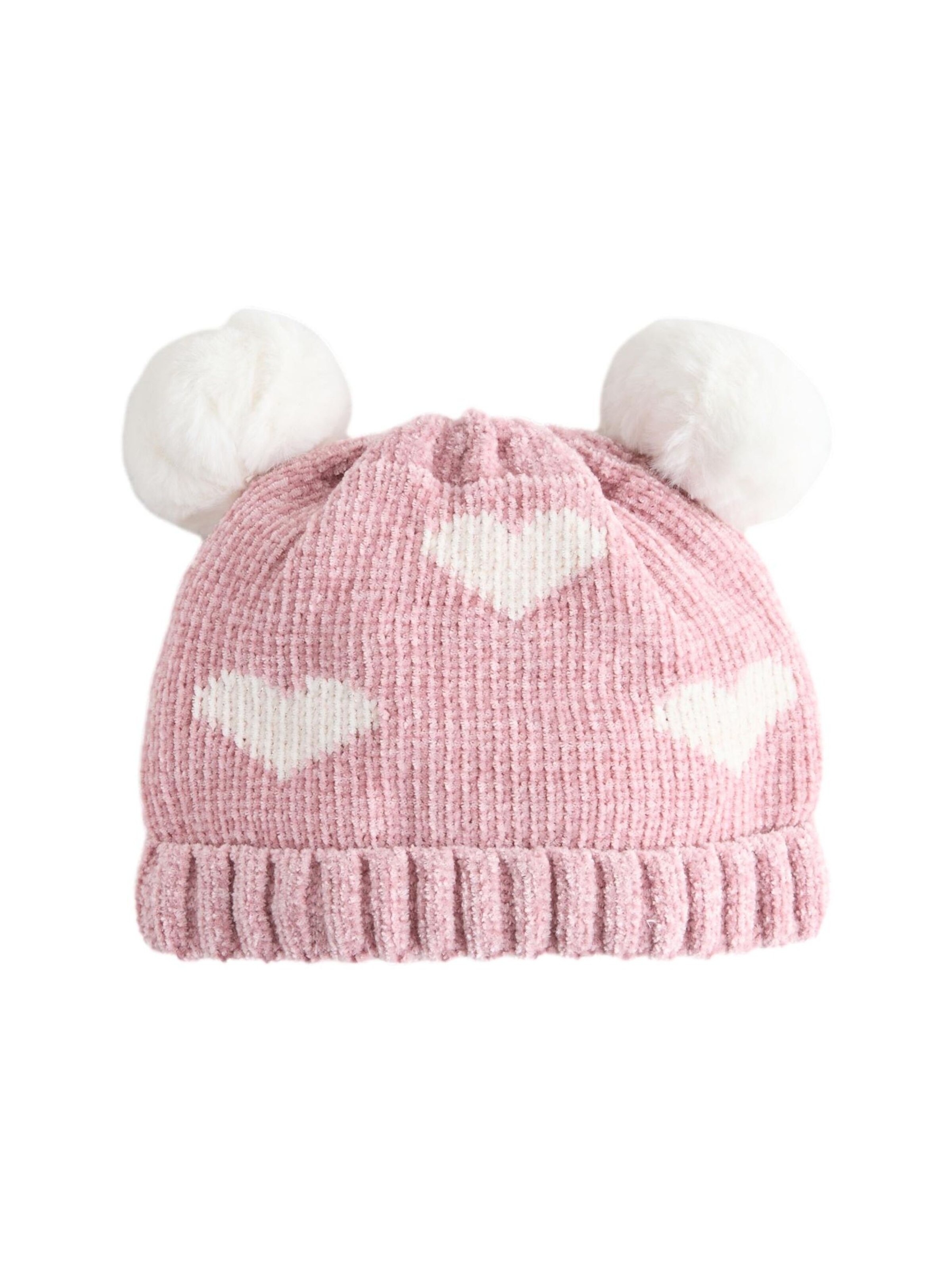 Next Strickmütze in Pink: Vorderseite